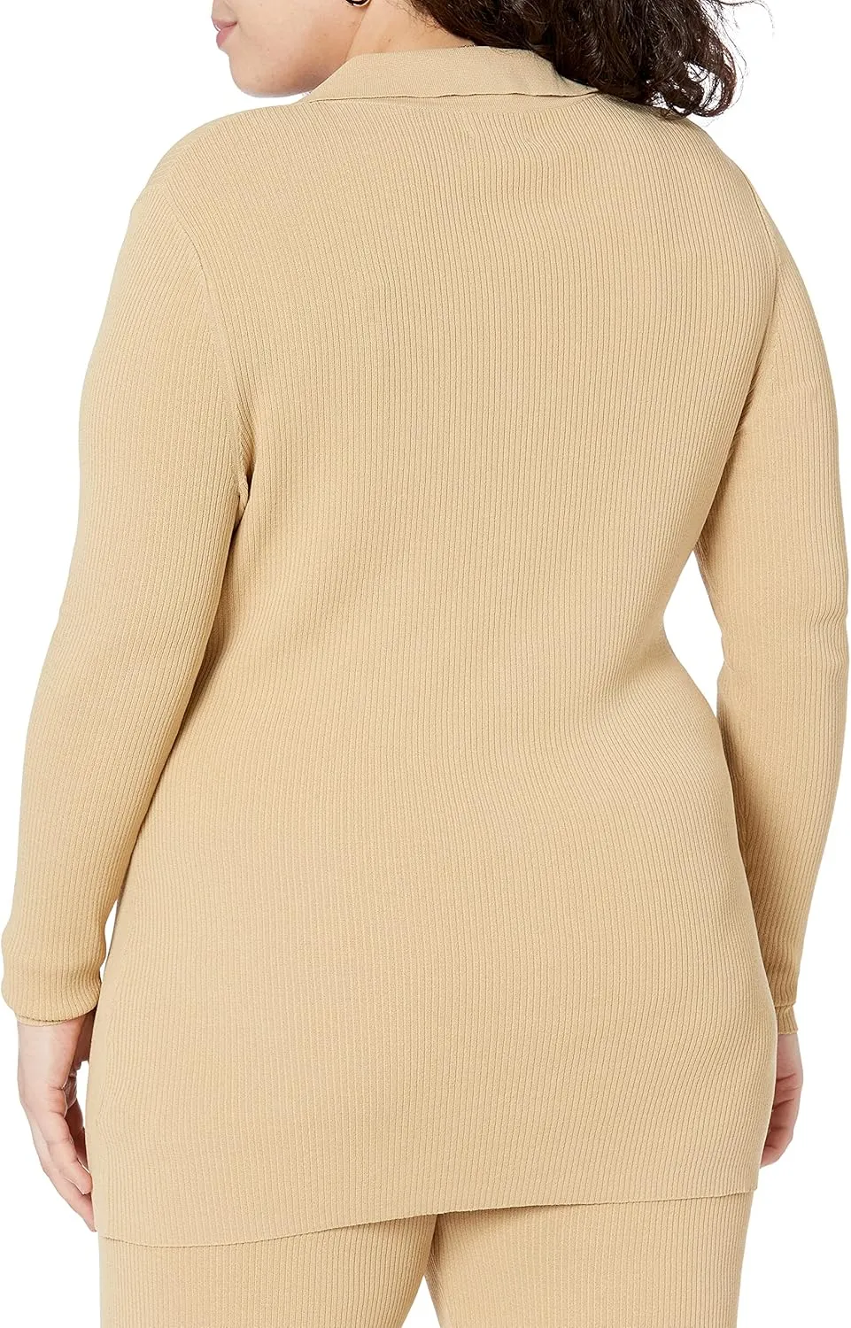 The Drop Women's Constance Rib Button-Down Sweater
