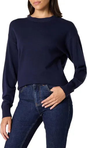 The Drop Women's Lulu Essential Crew Neck Sweater