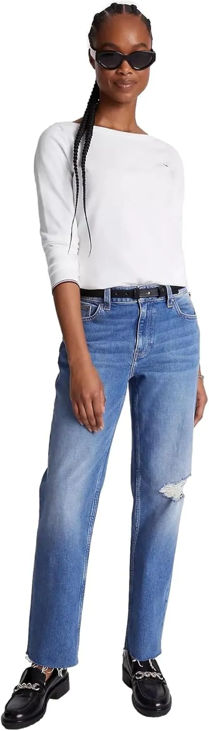 TOMMY HILFIGER Women's Solid Boatneck Sweater Collection 2025
