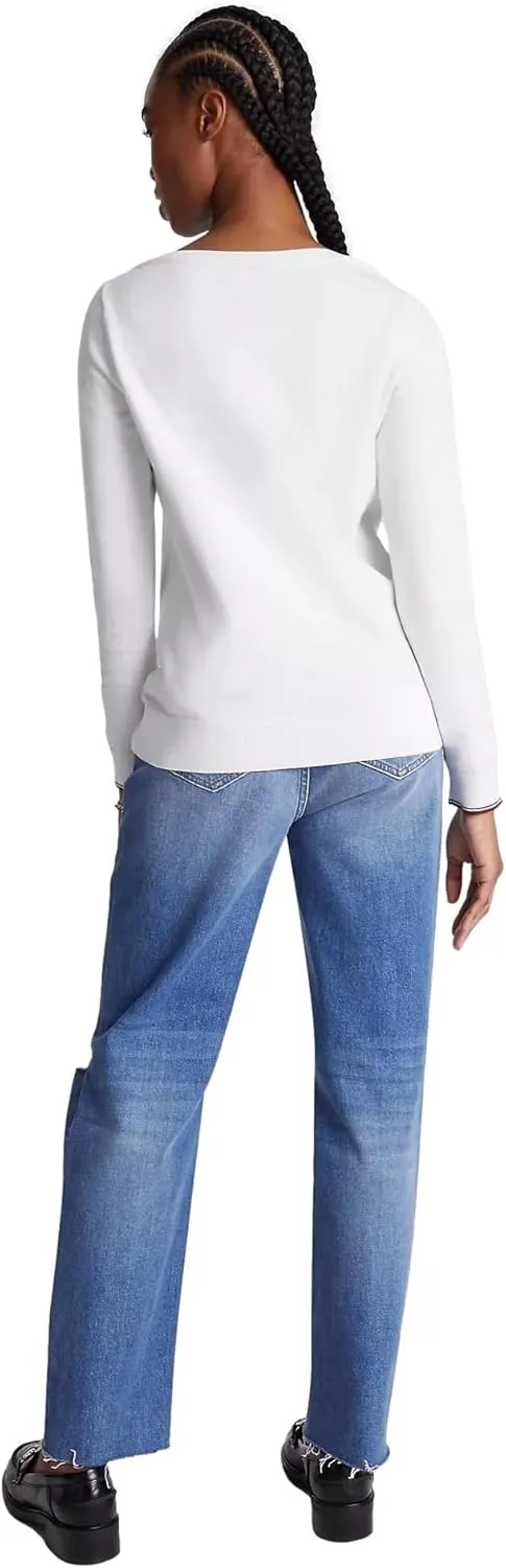 TOMMY HILFIGER Women's Solid Boatneck Sweater Collection 2025