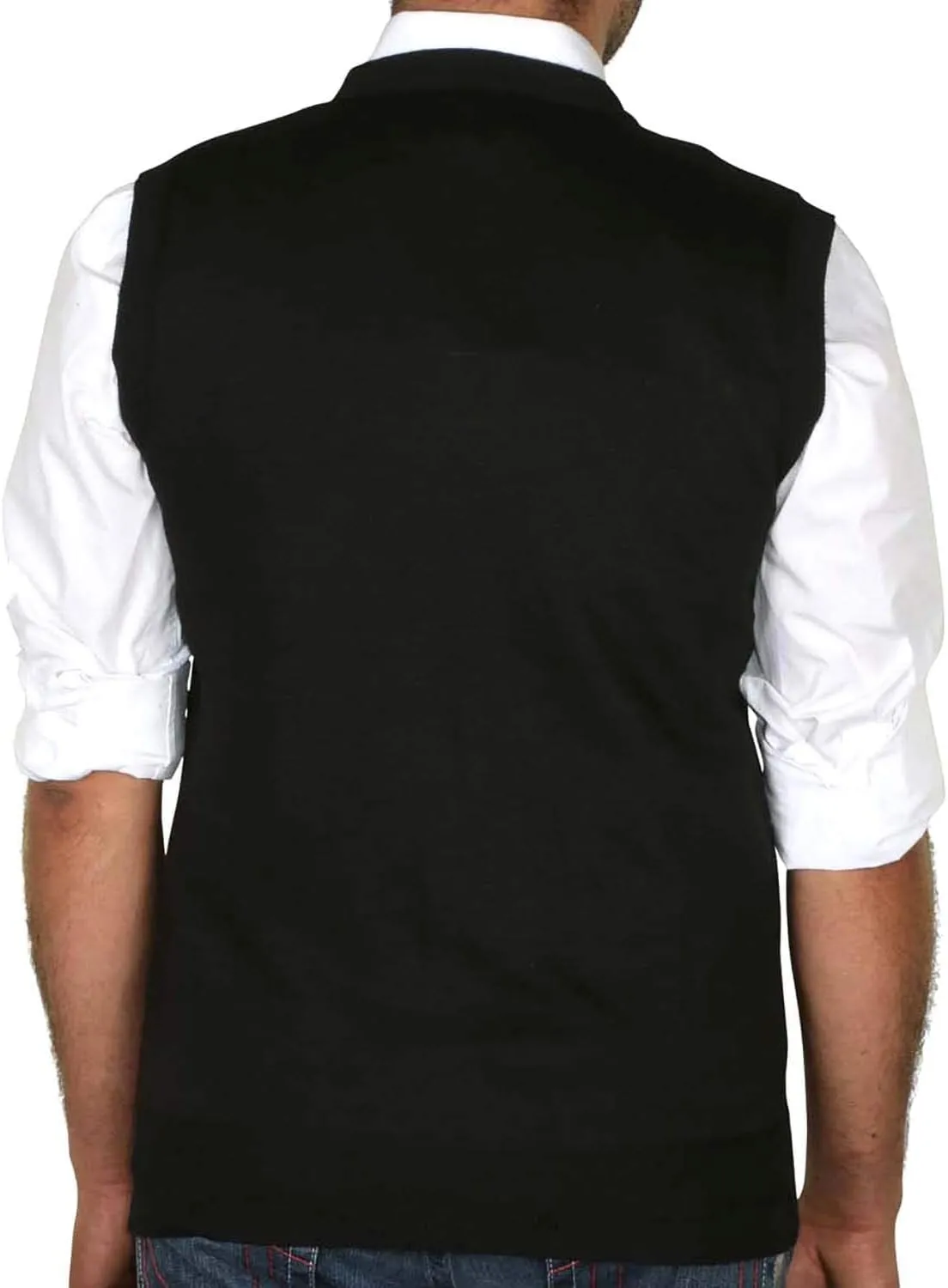 True Rock Men's Argyle V-Neck Sweater Vest