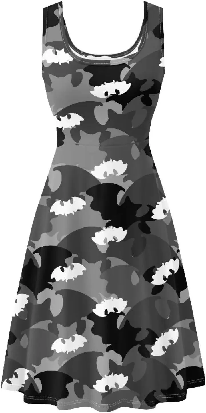 Uasibuni Floral Dress for Women Summer T Shirt Dresses