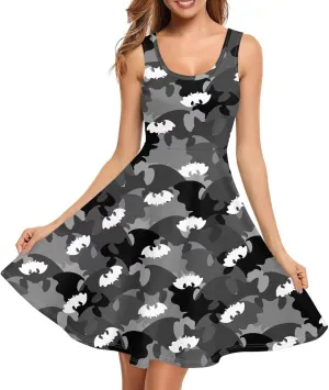 Uasibuni Floral Dress for Women Summer T Shirt Dresses