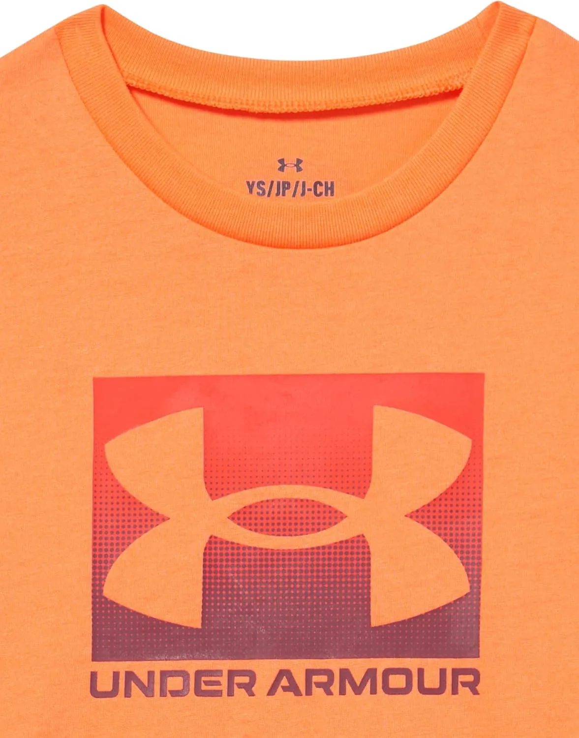 Under Armour Boys' Boxed Logo Short Sleeve T Shirt