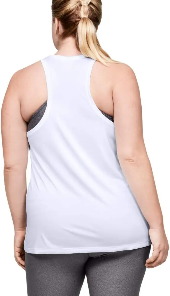 Under Armour Women's Tech Tank Solid Sleeveless T-Shirt