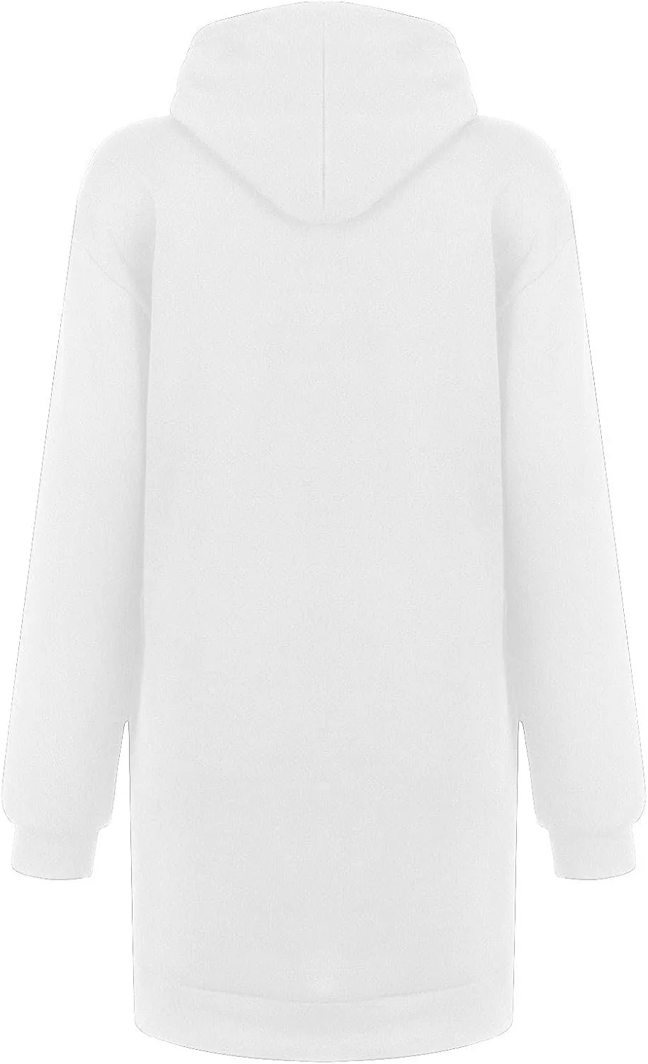 Women Christmas Hooded Sweatershirts Fall Long Sleeve Comfort Warm Oversized Hoodies Pullover Jumper Dress with Pockets