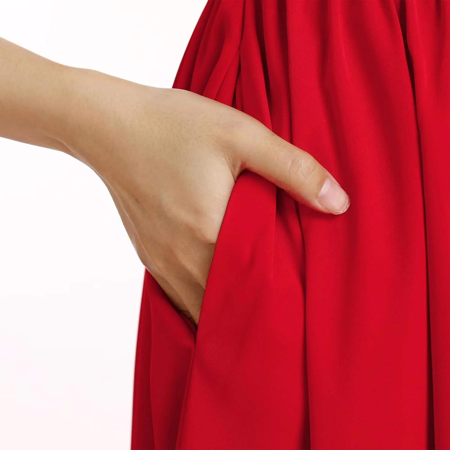 Women Spaghetti Strap Dress Sleeveless Low Cut Bustier Long Dress with Pockets Women's Y2k Summer Boho Maxi Dress