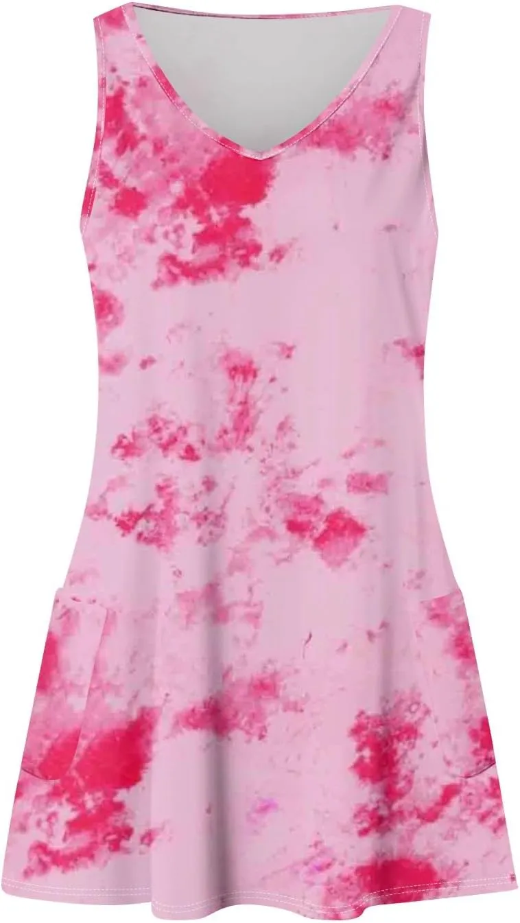 Women's Casual Summer Tank Dress - Perfect Short Dress for 2024 - Comfortable and Stylish Tops Dress