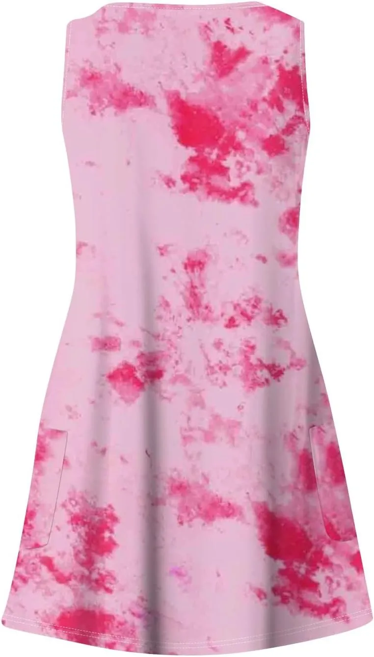 Women's Casual Summer Tank Dress - Perfect Short Dress for 2024 - Comfortable and Stylish Tops Dress