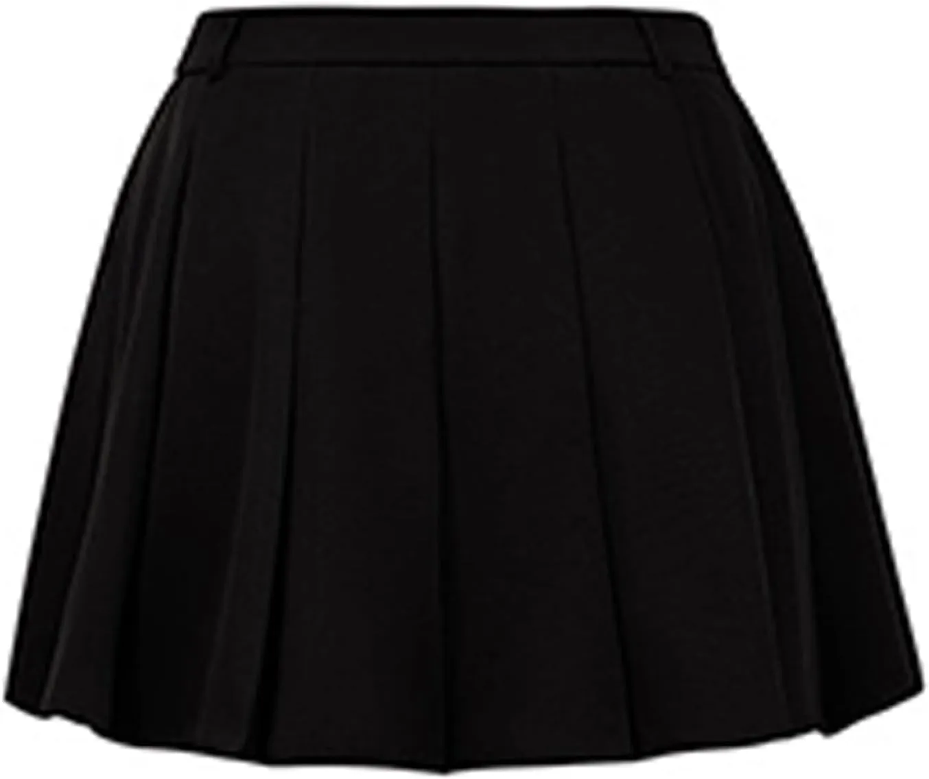 ZYXTIM Pleated Skirts for Women High Waisted Mini Skirt Tummy Control Side Zipper Casual A Line Golf School Uniform Dresses