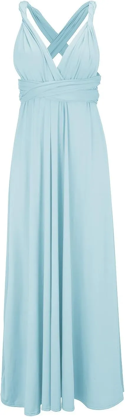 ZYXTIM Wedding Guest Dresses for Women V-Neck Ruched Tie Belt A Line Sexy Cocktail Evening Party Dress Formal Church Dress